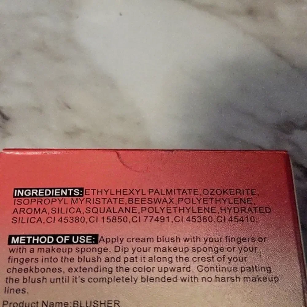 Color Changing Black Cream Blush Lip Shadow Multiuse